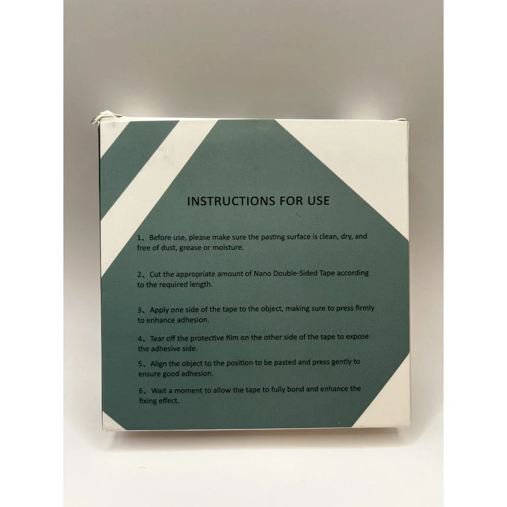 Nano Double Sided Tape Heavy‎ Duty Clear 3cmx5m(16.4 ft) 1 Roll New Myzhaoyun
